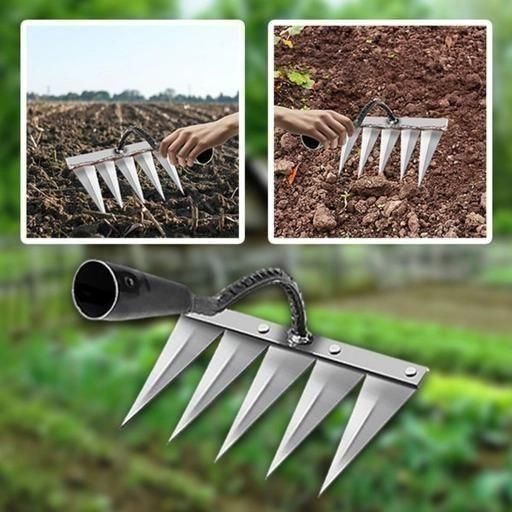 5 Teeth Carbon Steel Weed Remover