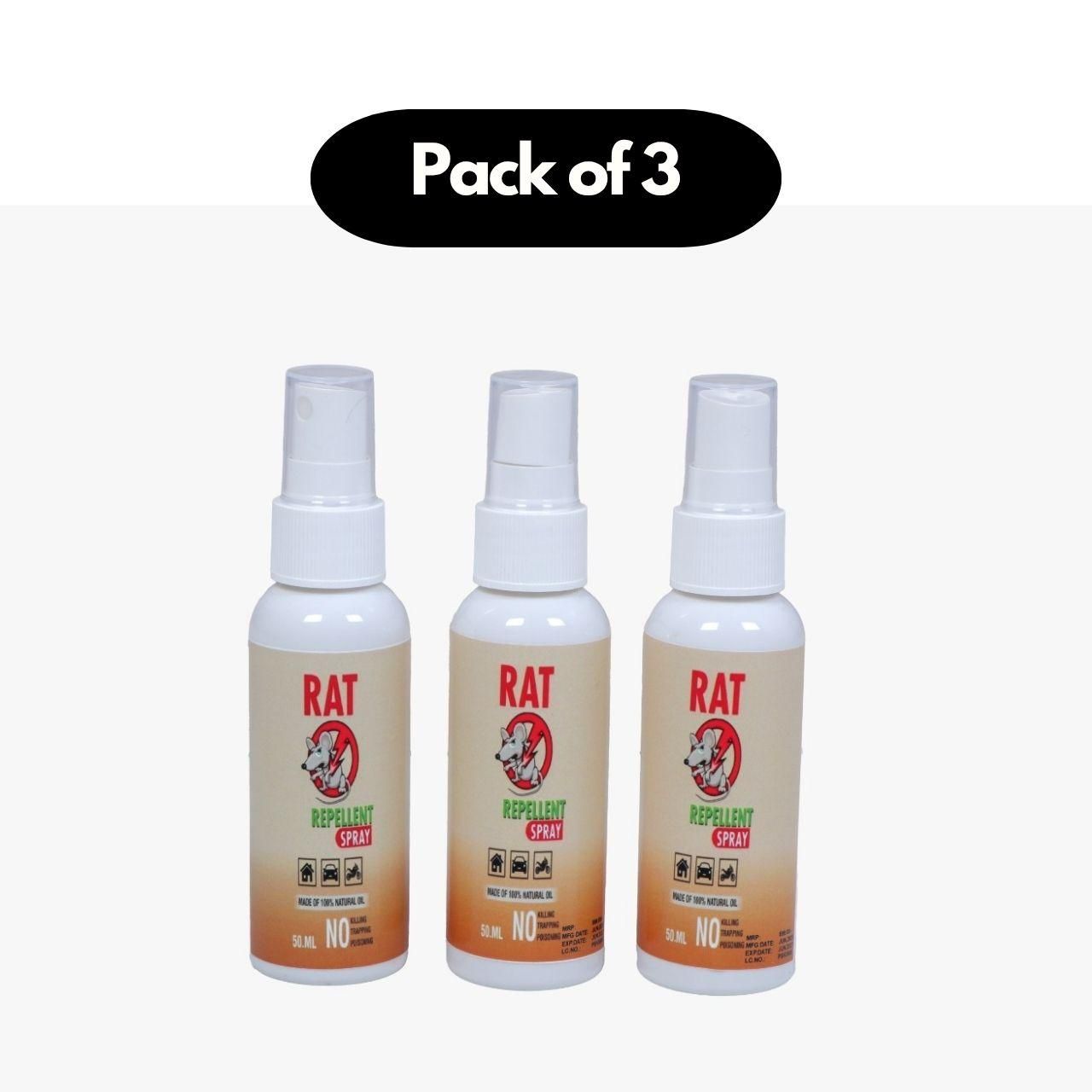 Rat Repellent Spray 50ML – Pack of 3