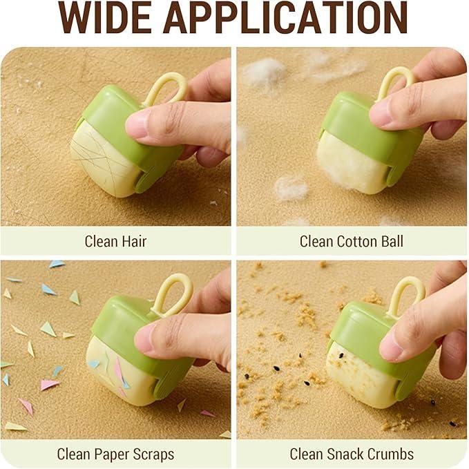Mini Lint Roller – Portable Pet Hair & Dust Remover