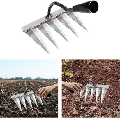 5 Teeth Carbon Steel Weed Remover