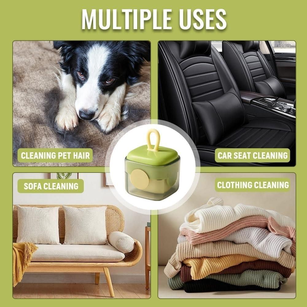 Mini Lint Roller – Portable Pet Hair & Dust Remover