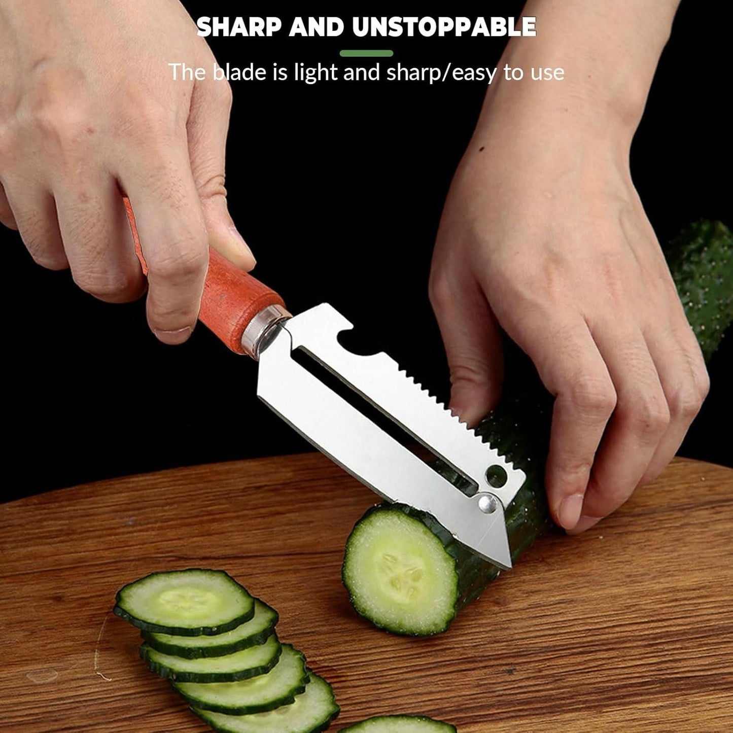 Multifunction 3-in-1 Kitchen Peeler Knife