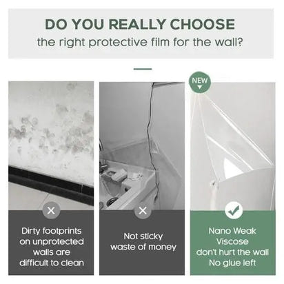 Transparent Wall Protection Film – Self Adhesive (Buy 1 Get 1 Free)
