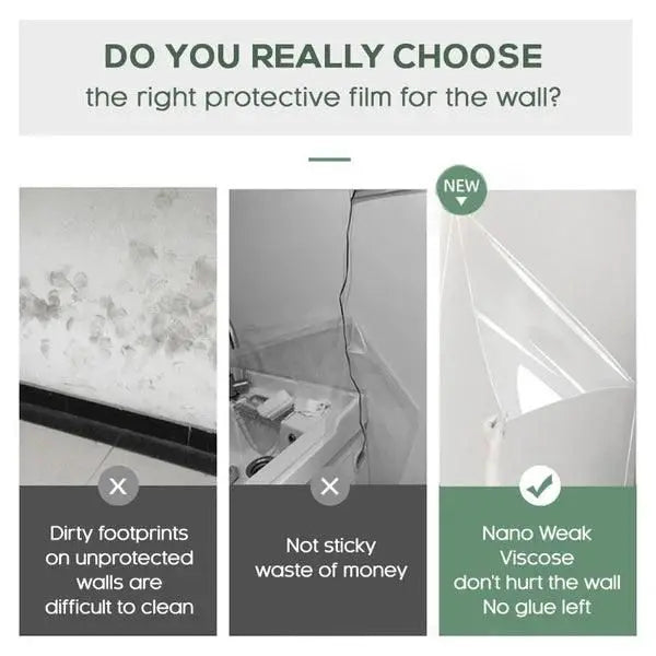 Transparent Wall Protection Film – Self Adhesive (Buy 1 Get 1 Free)