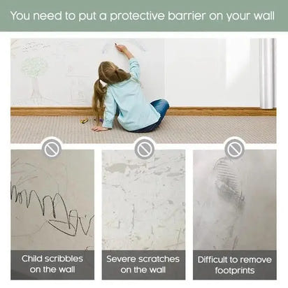 Transparent Wall Protection Film – Self Adhesive (Buy 1 Get 1 Free)